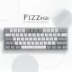 Redragon Fizz K617 White and Grey- RED SWITCH Redragon Fizz K617 White and Grey- RED SWITCH
